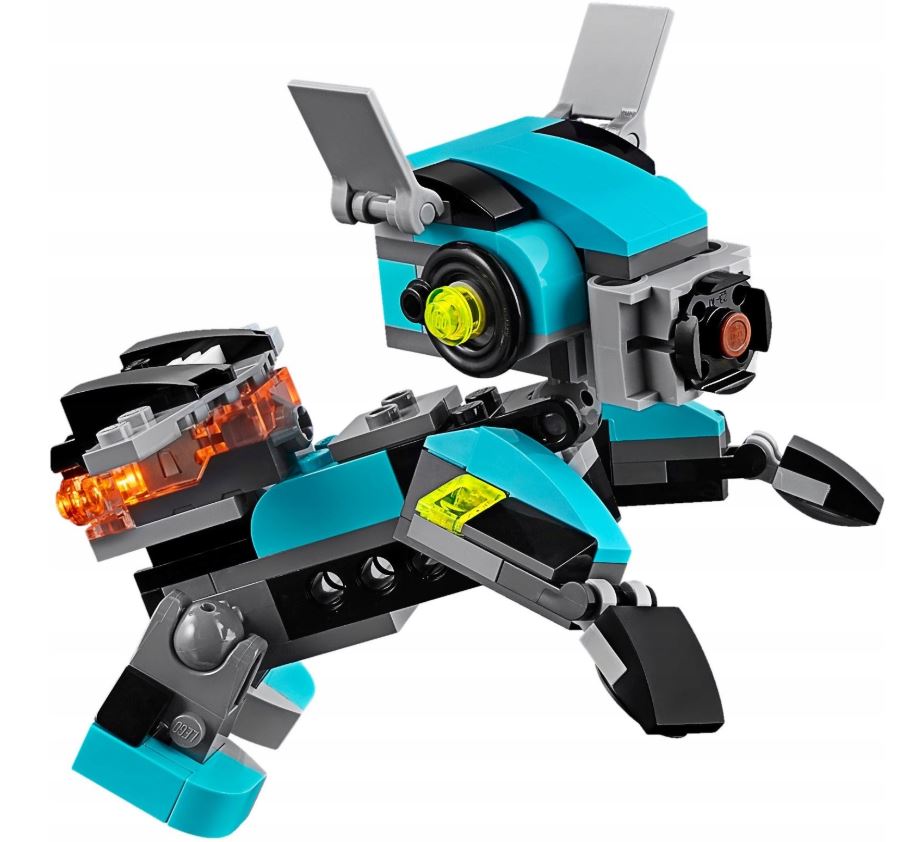LEGO CREATOR 31062 Robot Odkrywca Świecący UNIKAT Numer produktu 31062