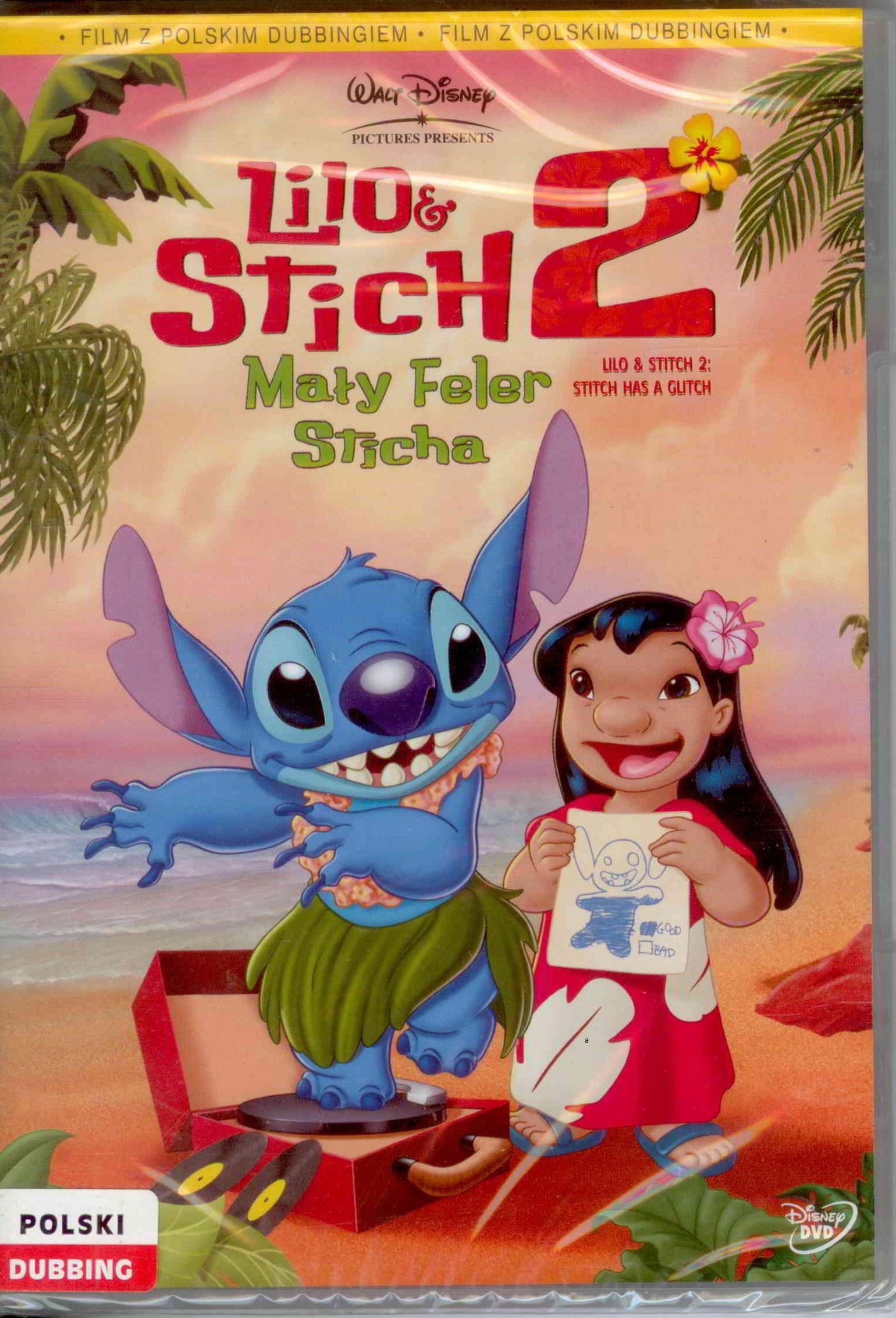 LILO I STICH 2 MAŁY FELER STICHA Walt Disney DVD