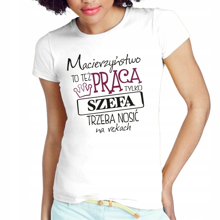 

Koszulka Ciążowa Kc Dla Przyszłej Mamy Stylowa! XL