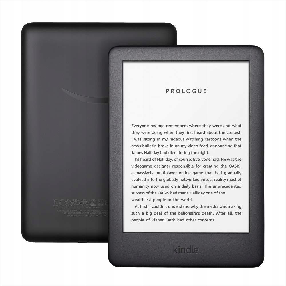 Reader E-Book Amazon Kindle Touch 10 WiFi 2019