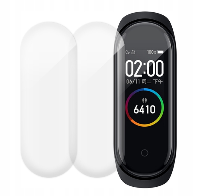 

Folia Ochronna do MI Band 4 Xiaomi 3 sztuki