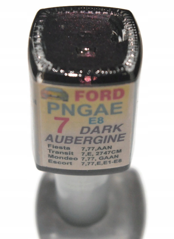 FORD DARK AUBERGINE LAKIER ZAPRAWKA DO RYS ARA 10 ML