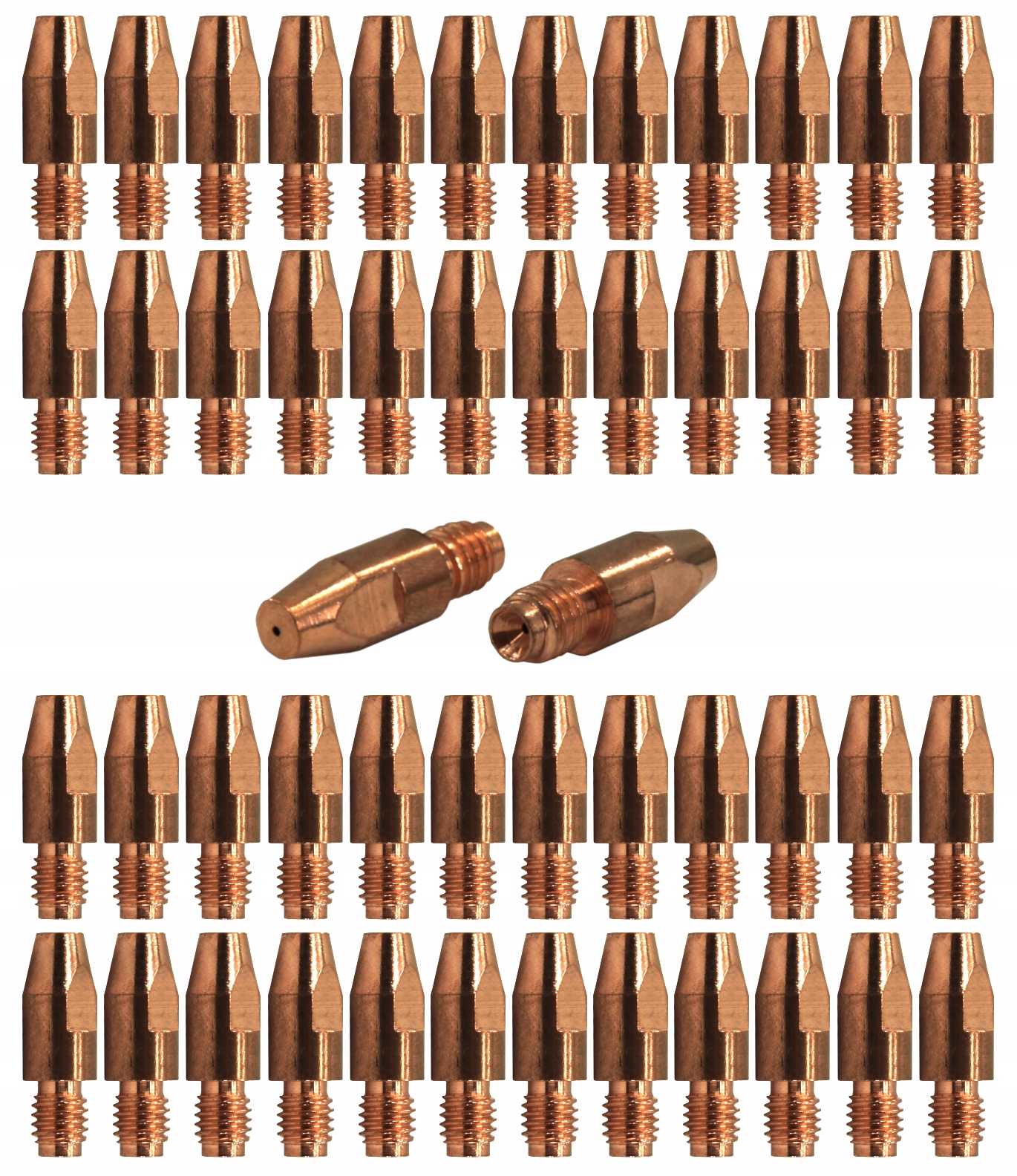 

Zestaw 50szt Końcówka prądowa 1,2mm MB-501, MB-401