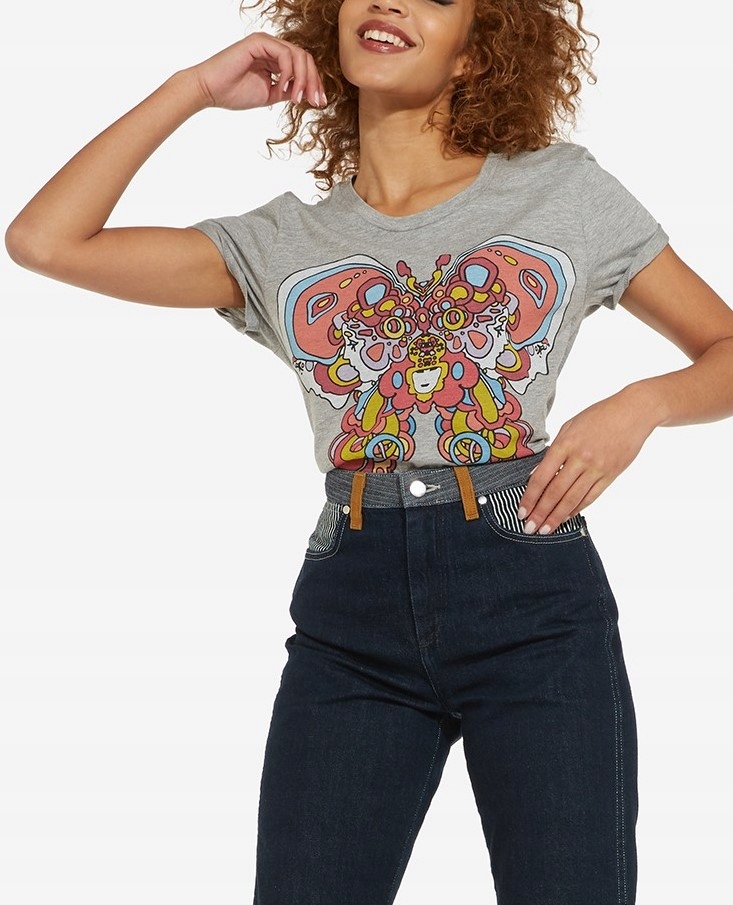 

Wrangler by Peter Max T-shirt Koszulka Top _ Xs