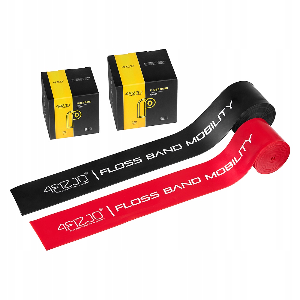 

Zestaw Taśma Guma Floss Band 1,0 i 1,5MM Flossband