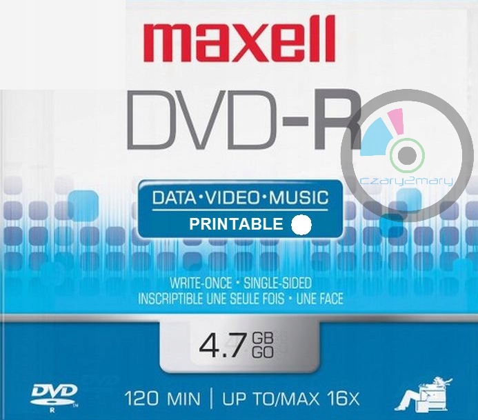 

Maxell Dvd-r Printable 1szt.