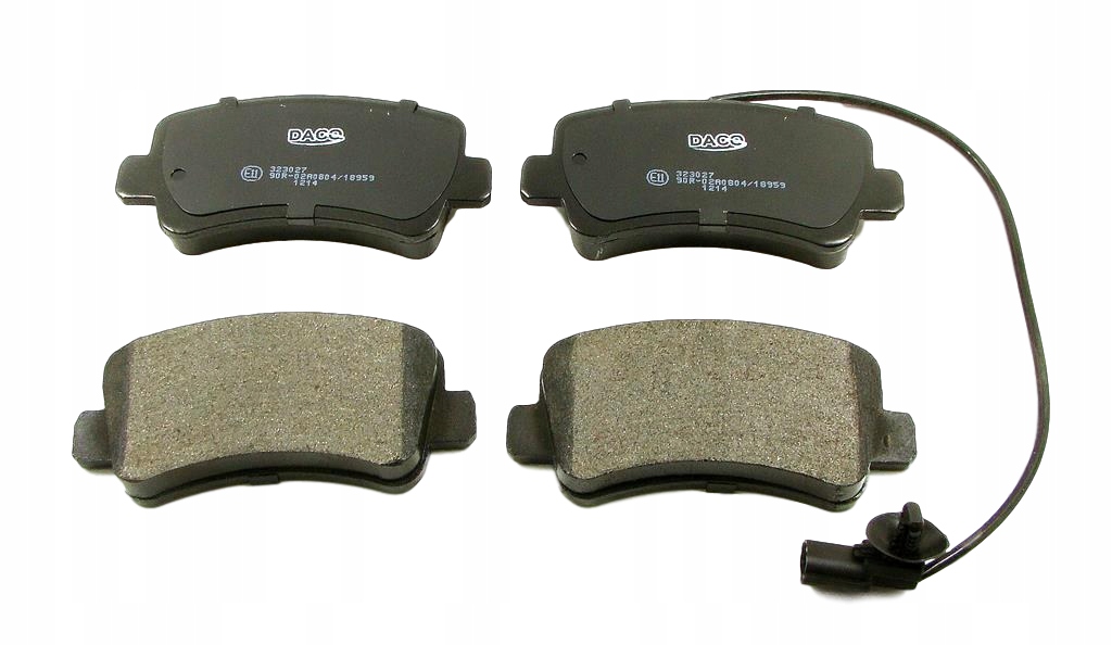 Klocki hamulcowe do Opel Renault Nissan MOVANO B MASTER III NV400 TYŁ