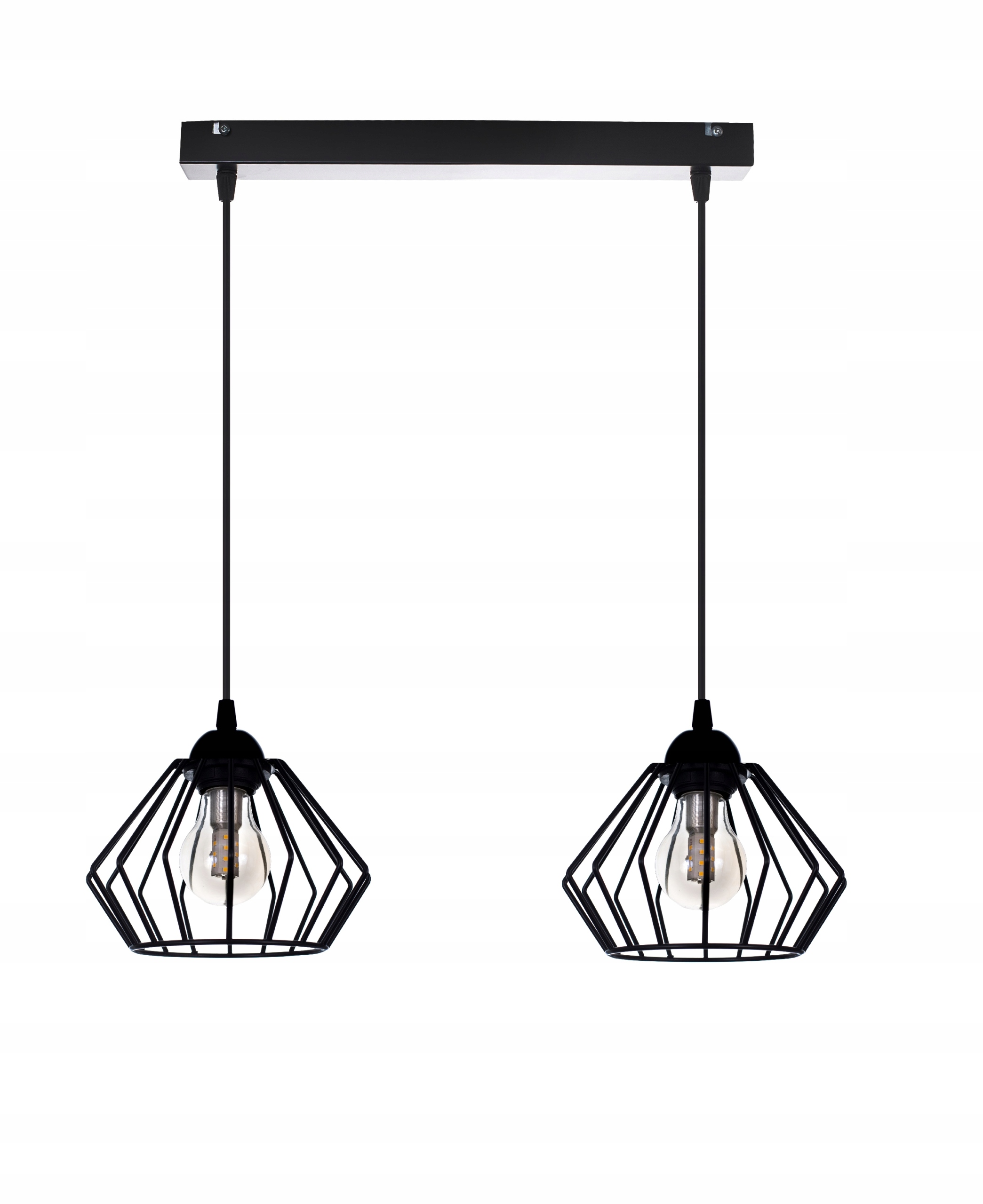 

Lampa Wisząca Sufitowa Żyrandol Brylant Loft Drut