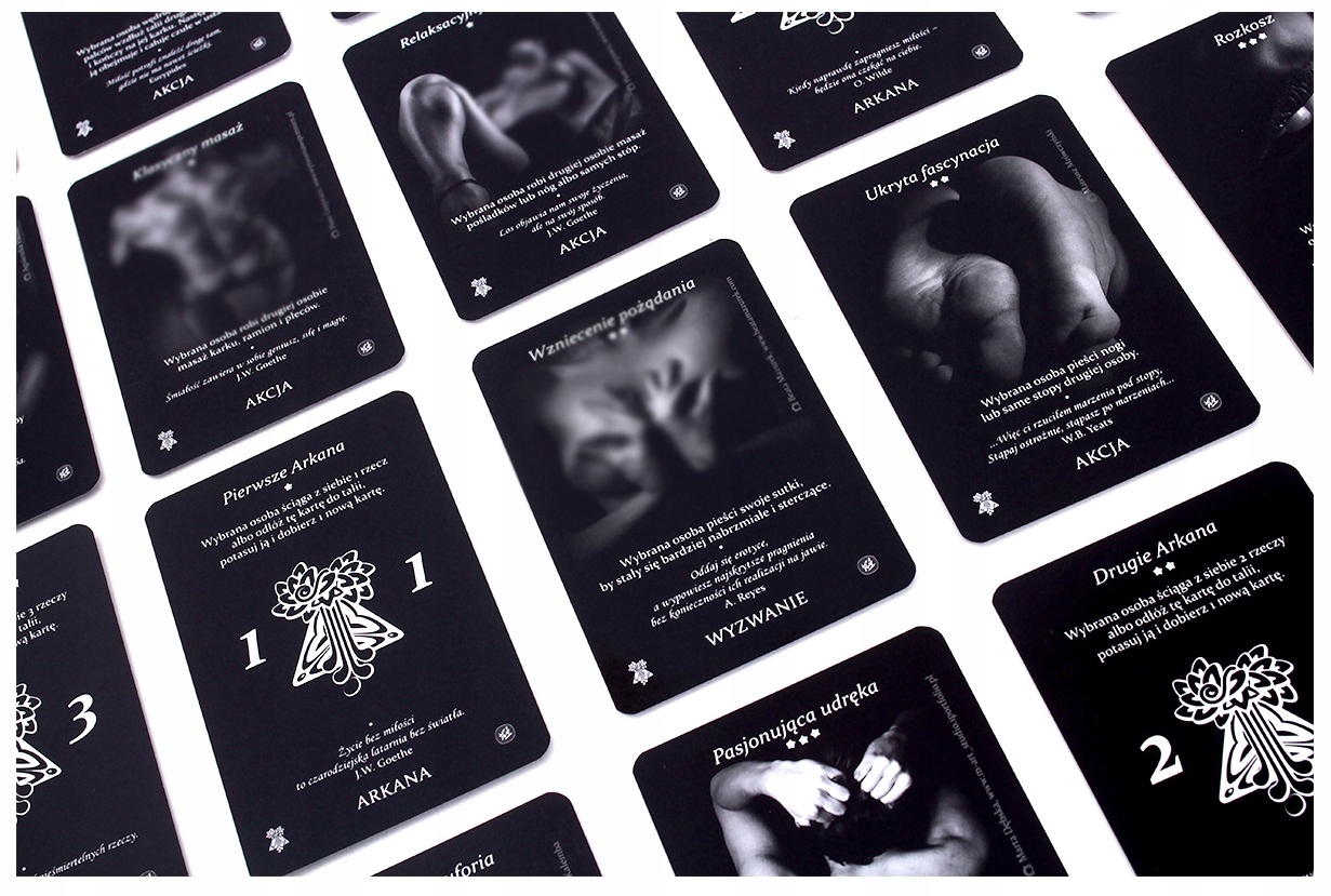 ARKANA MIŁOŚCI TALIA ROMANTYCZNA GRA EROTYCZNA Typ Podstawa