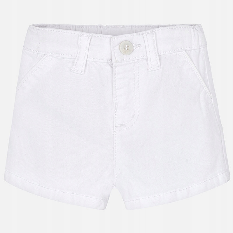 SPODENKI BAWEŁNIANE DLA CHŁOPCA-Mayoral-białe- r65