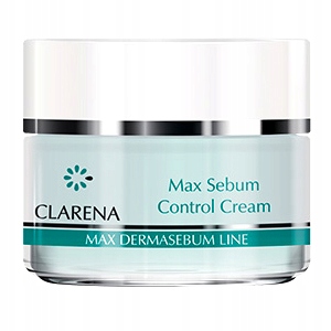 CLARENA MAX SEBUM CONTROL CREAM KREM NORMALIZUJĄCY