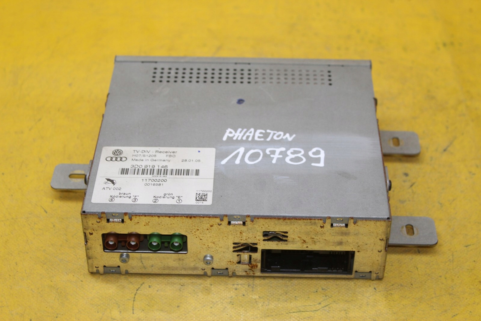 MODUŁ STEROWNIK TUNER VW PHAETON 3D0919146