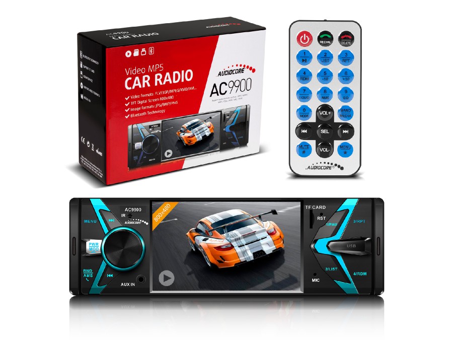Radioodtwarzacz Audiocore AC9900 Bluetooth + pilot