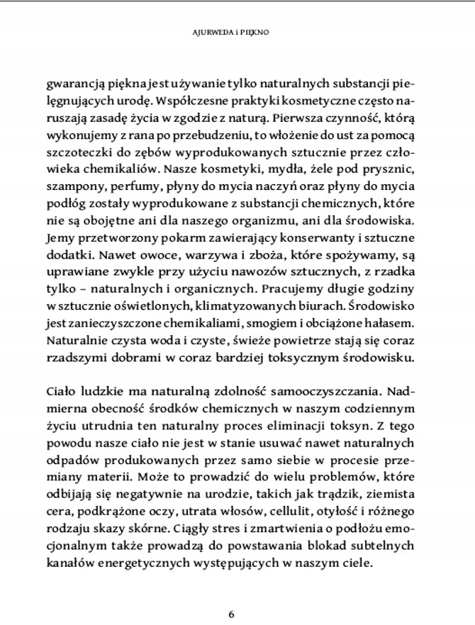 Ajurweda i piękno Partapa Chauhana NOWA ISBN 9788365400093