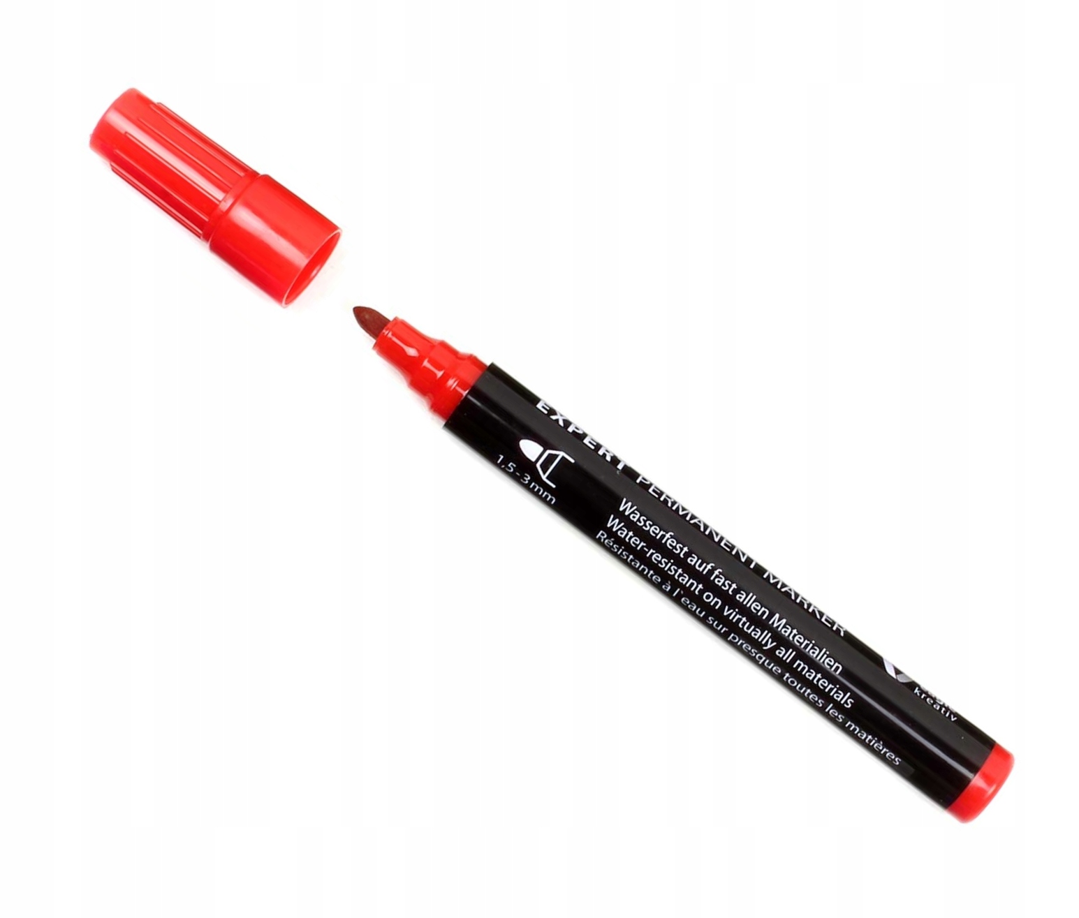 

Marker Expert przemysłowy okrągły czerwony