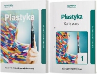 Plastyka szk. ponad kpl podr+karty pracy Operon