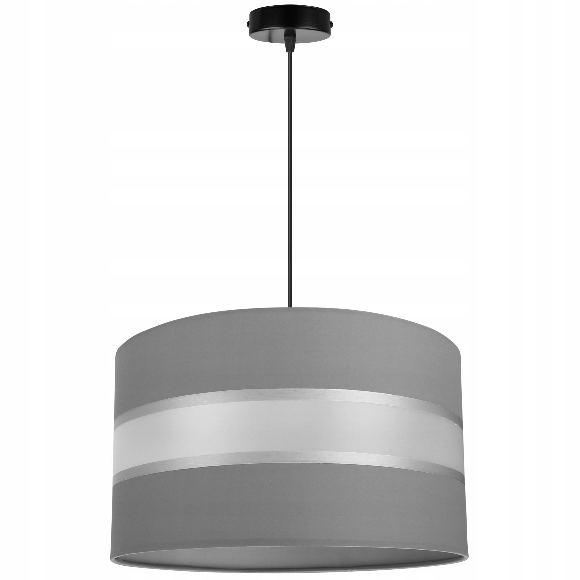 LAMPA WISZĄCA SUFITOWA ŻYRANDOL ABAŻUR NOWOCZESNA Długość/wysokość 90 cm