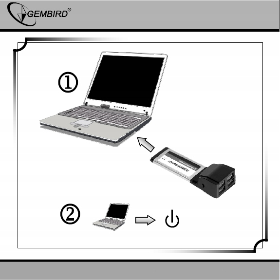 новий контролер ExpressCard 2x USB 2.0 для ноутбука Producer other