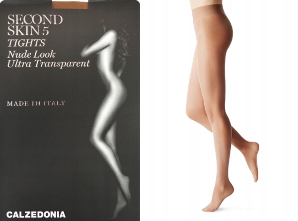 

Calzedonia rajstopy Cieliste second skin 5 Den 3 M