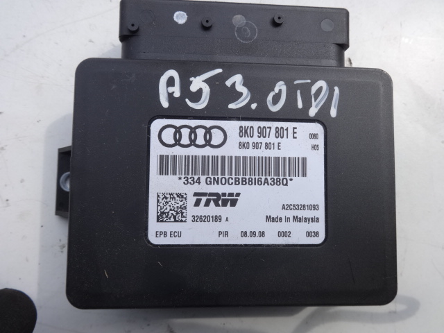 AUDI A5 07R-модуль ручного тормоза 8K0907801B