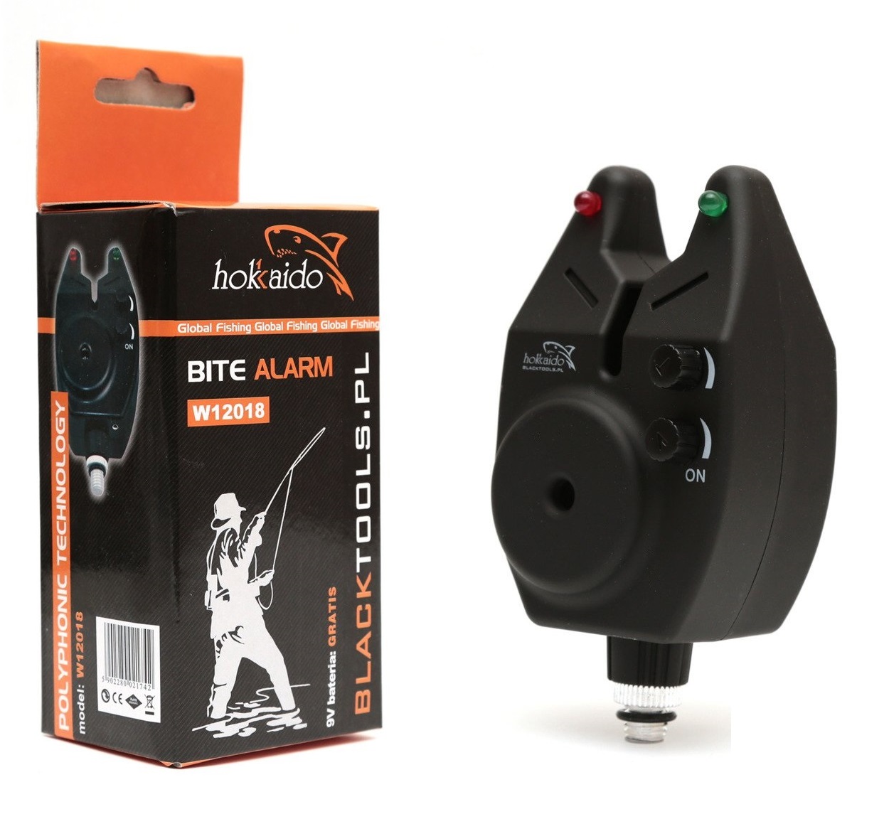 ZESTAW 2x SYGNALIZATOR WĘDKARSKI WODOODPORNY LED + 2x SWINGER + 2x PODPÓRKA Marka Miracle Fish