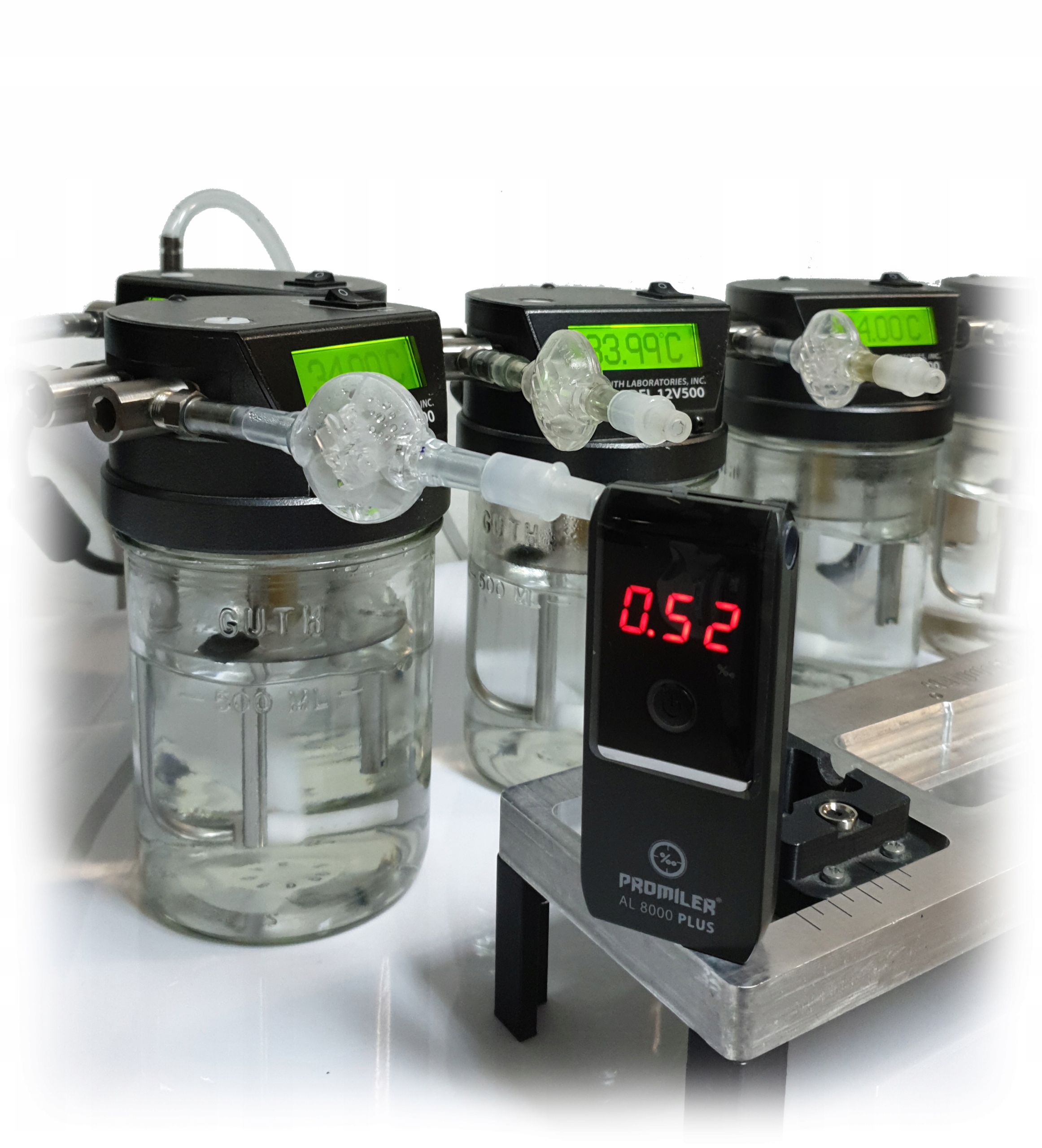 Precyzyjny Alkomat AL 8000 PLUS PLATYNOWY SENSOR Type Electrochemical
