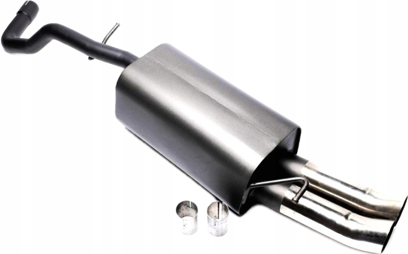 EVOG4ED76 - AUDI A3 8L спортивний глушник вихлопної 2x76mm DTM та