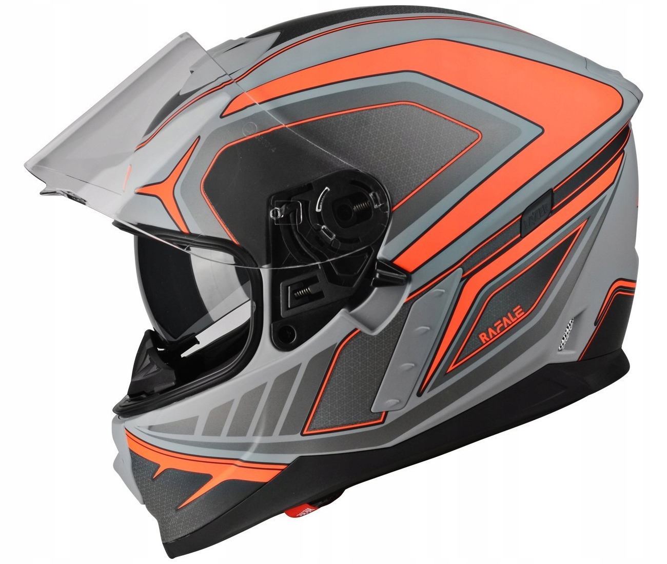 LAZER RAFALE Hexa Red Kask motocyklowy r. S P-ń Rozmiar S