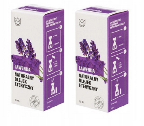 

Zestaw 2x12 ML olejek eteryczny 100% Lawendowy