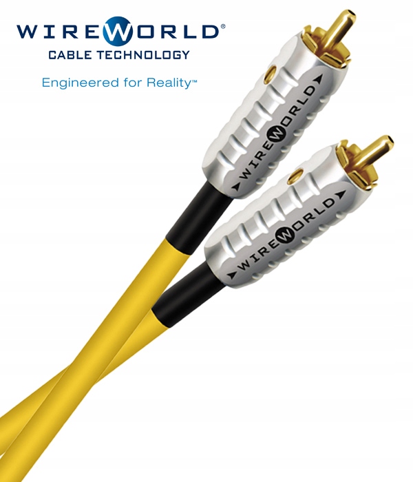 KABEL COAXIAL RCA CINCH WIREWORLD CHROMA CRV 3m Model WIREWORLD