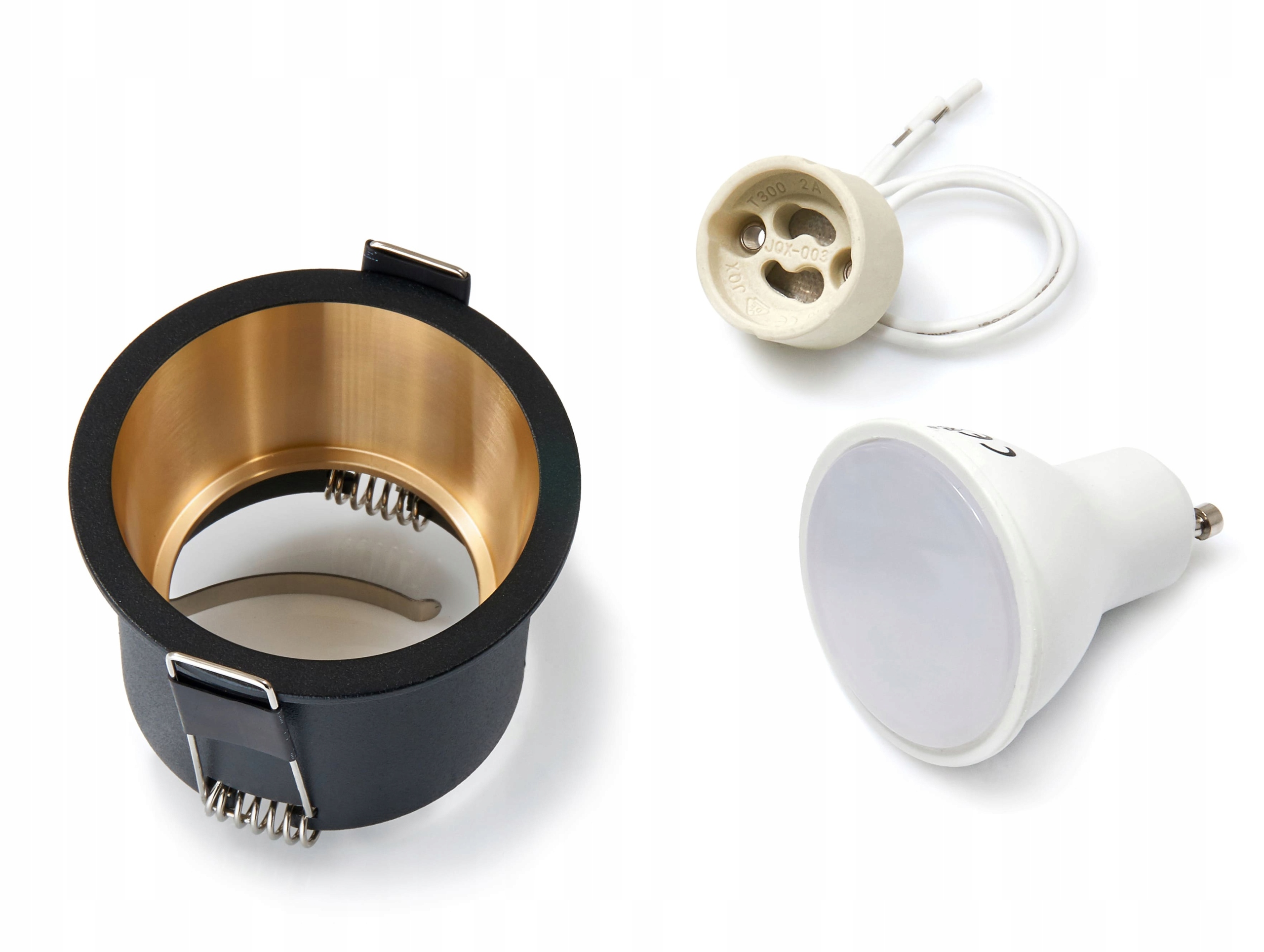 

Zestaw Oprawa Halogenowa Czarna Led 7W GU10