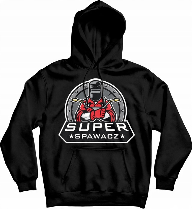 

Spawacz bluza z kapturem Super Spawacz r. M