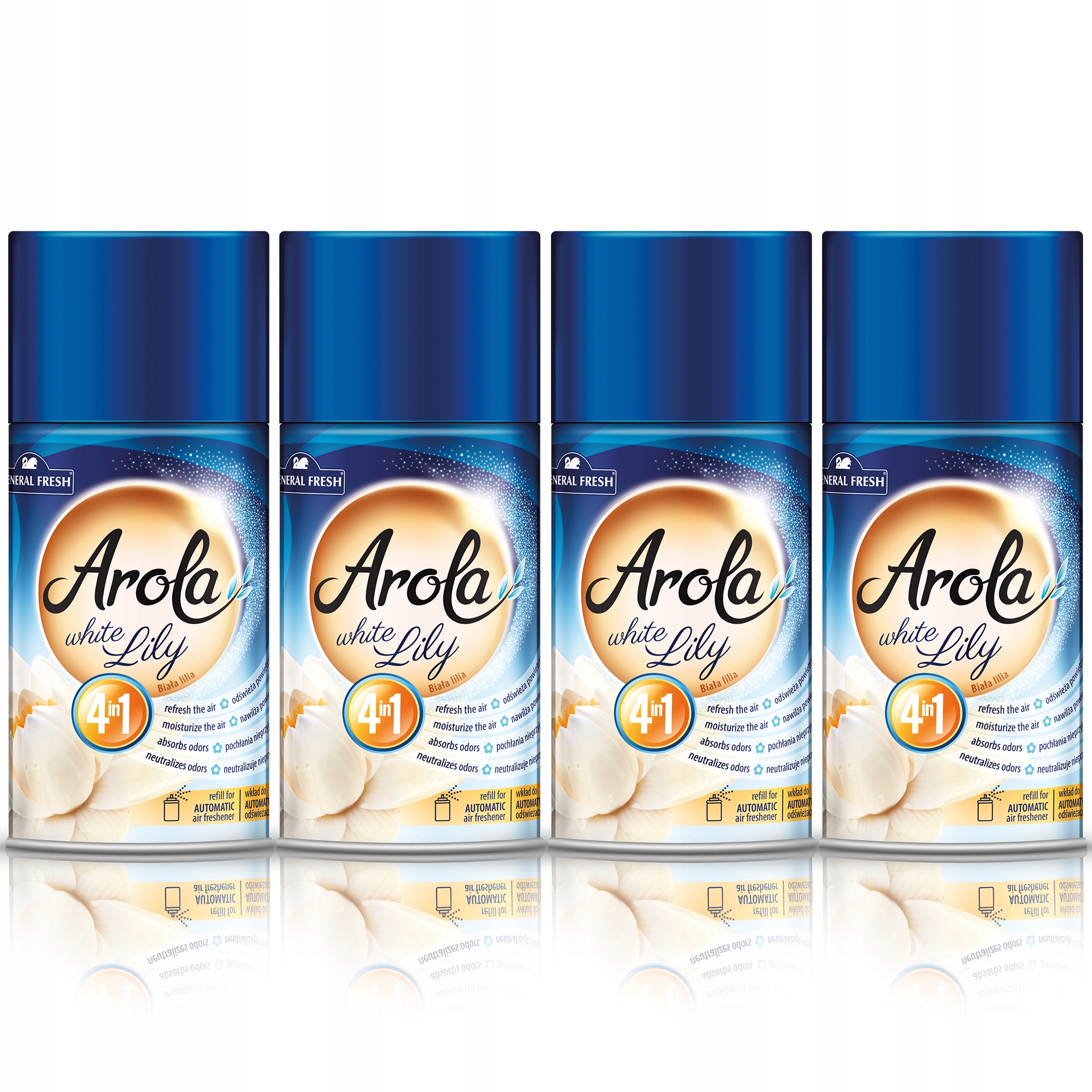 

General Fresh Automatic Arola Biała lilia x 4