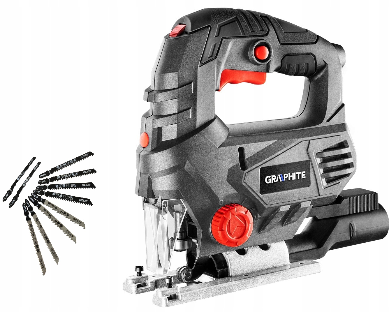 

Wyrzynarka 650W Graphite 58G067 +10 Brzeszcz