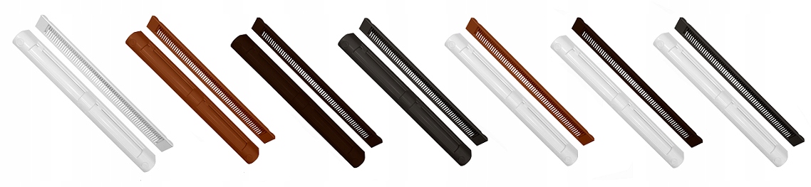 Nawiewnik ciśnieniowy VENTEC VT 601 CIEMNY BRĄZ EAN (GTIN) 5901122651468