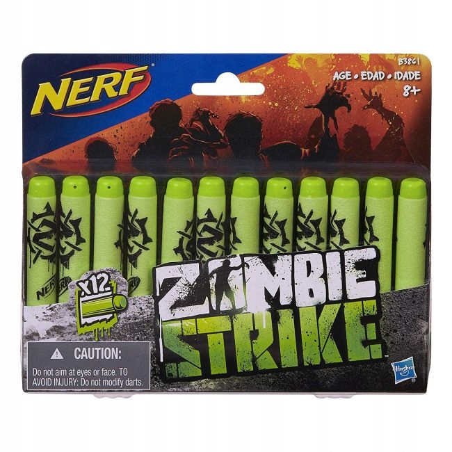 

Nerf Zombie Strike Elite B3861 Strzałki 12X