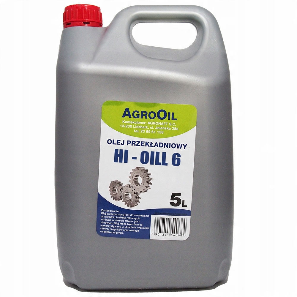 

Hi-oill 6 80W 5L przekładniowy, odpowiednik Hipol