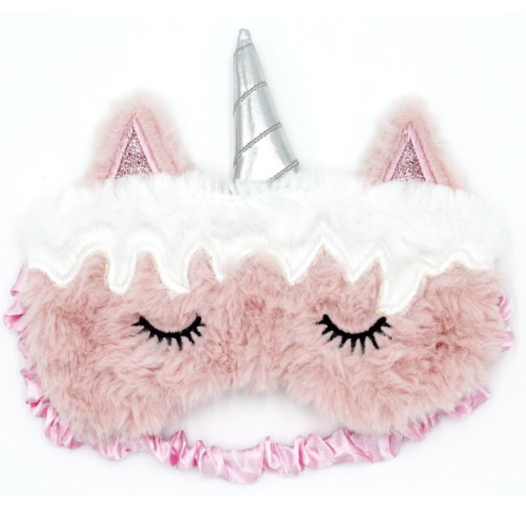 

Maska maseczka na oczy opaska do spania Jednorożec