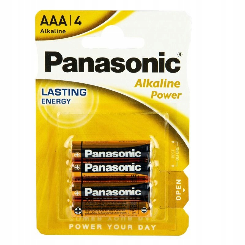 

Baterie alkaliczne Aaa LR03 Panasonic Power 4szt.