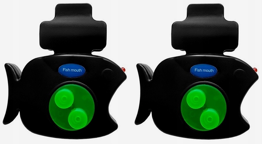 ZESTAW 2x SYGNALIZATOR ALARM WĘDKARSKI WĘDKE SZCZYTÓWKĘ GRUNT LED TRYB NOC Marka FL