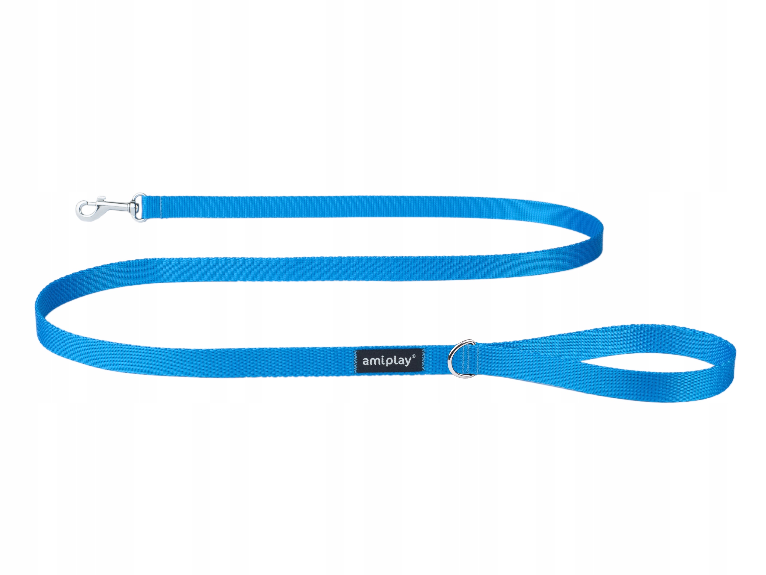 

amiplay Smycz klasyczna Basic 150 cm M Niebieska