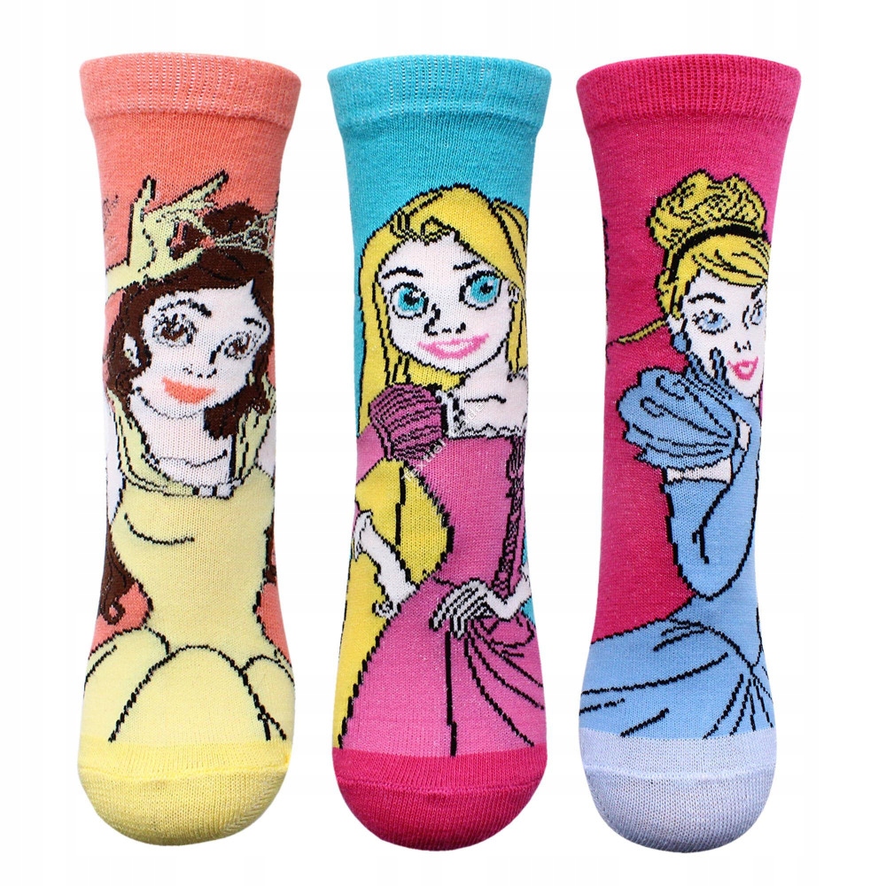 

Skarpetki licencja Disney Princess 23/26 -3 pack