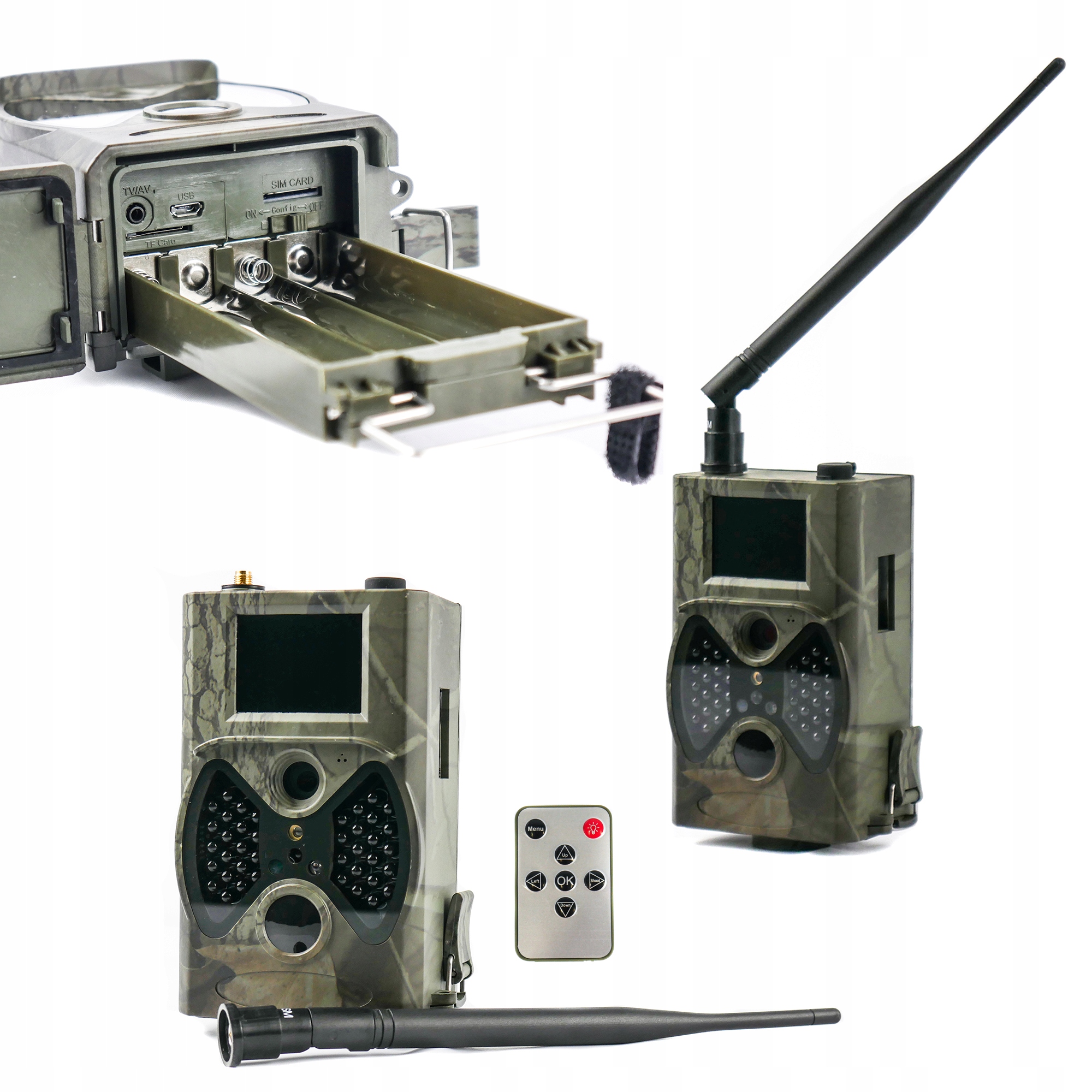 

Fotopułapka Kamera leśna Gsm Mms Sms HC-300M Pl