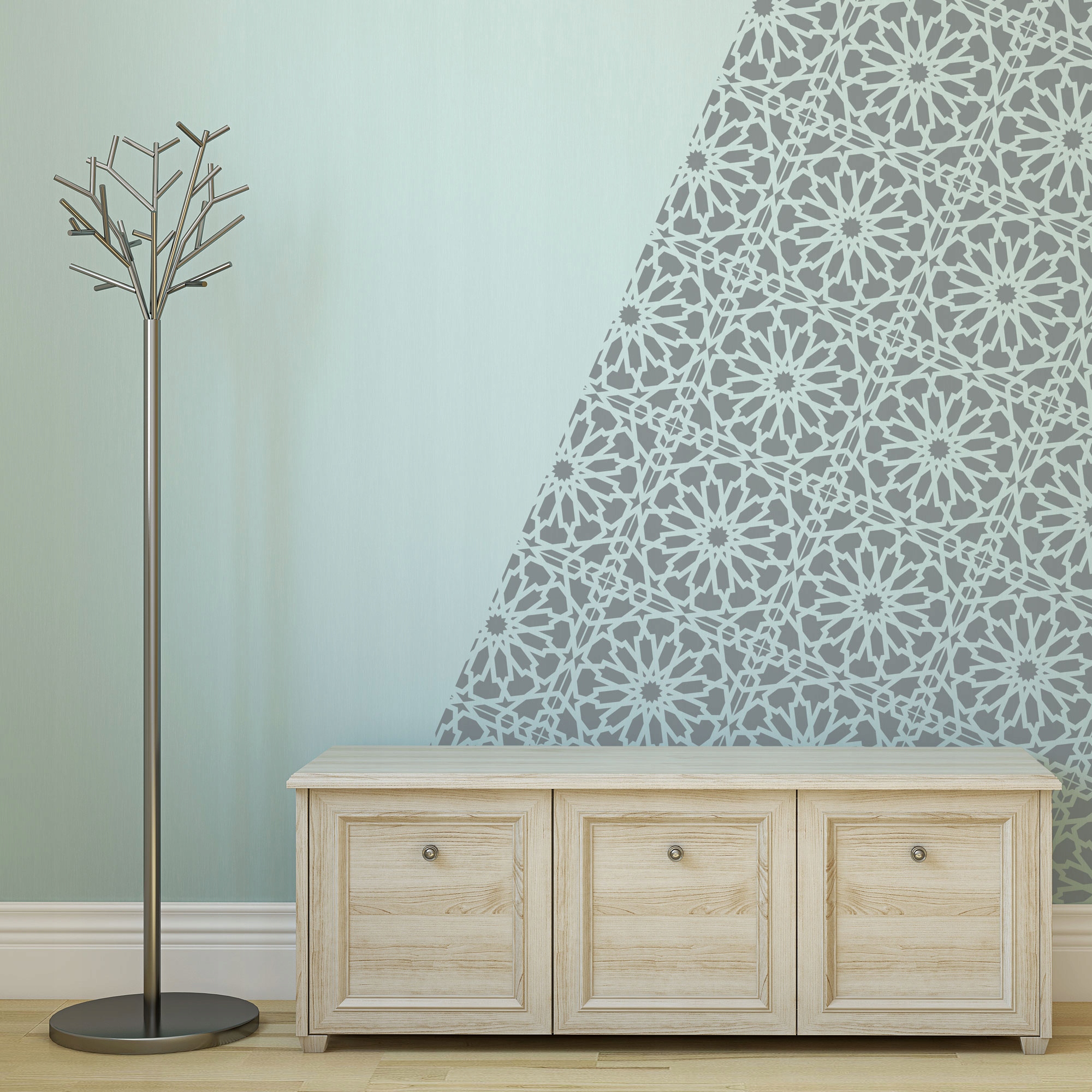 SZABLON MALARSKI do kafelków płytek VILAR 30x30 Kod producenta SZA-TIL-024_30x30