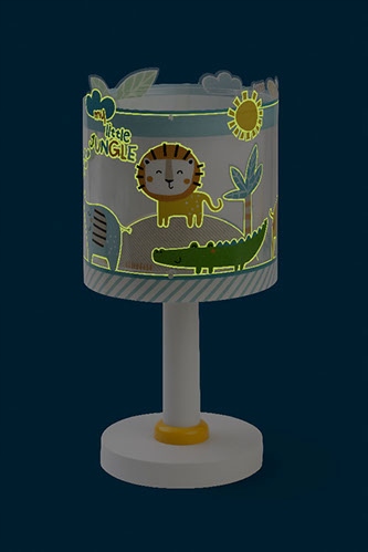 Lampka nocna stojąca Jungle 76111 Dalber na szafke LEW Kolor dominujący wielokolorowy