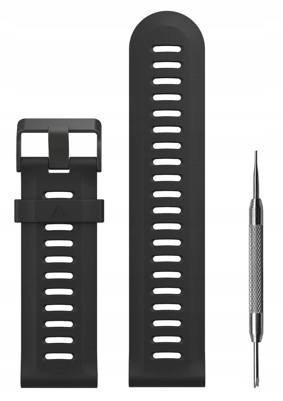 

Czarny Silikonowy Pasek Garmin Fenix 6X