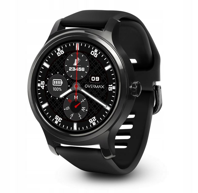 SMARTWATCH TOUCH 2.6 ZEGAREK 3 PASKI PULS PPG IP67 Wysokość koperty 56 mm