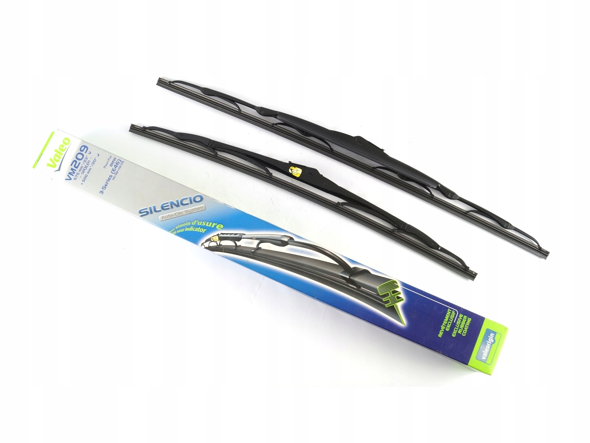 VM209 394S - Стеклоочистители ПД BMW 3 E46 оригинал VALEO