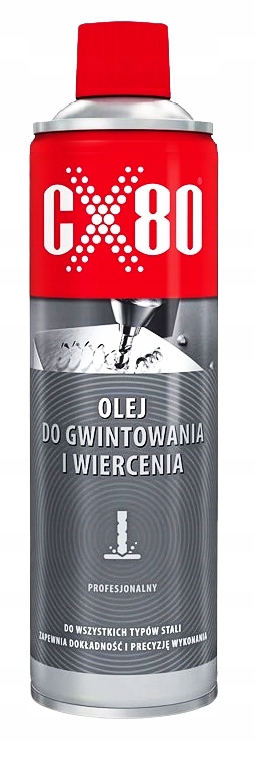 

Olej Do Gwintowania I Wiercenia CX80 500ML Spray