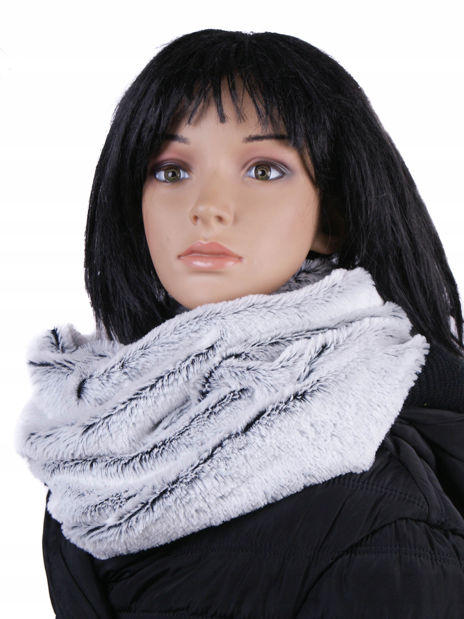 KOBIECY KOMIN SZAL SZALIK STYLOWY MODNY MIĘCIUTKI